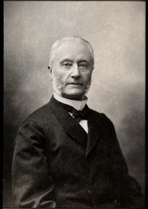 フランスの弁護士であり政治家でもあったアンリバルブー（1834-1910）の肖像。 作： French Photographer
